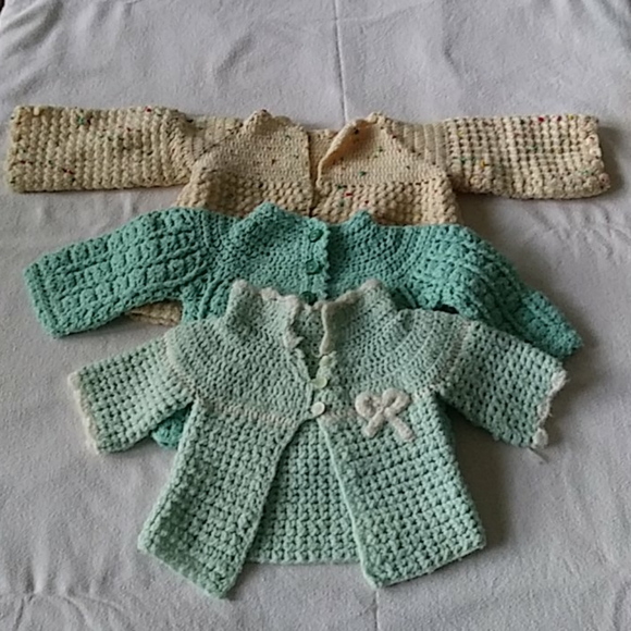 handmade baby sweaters